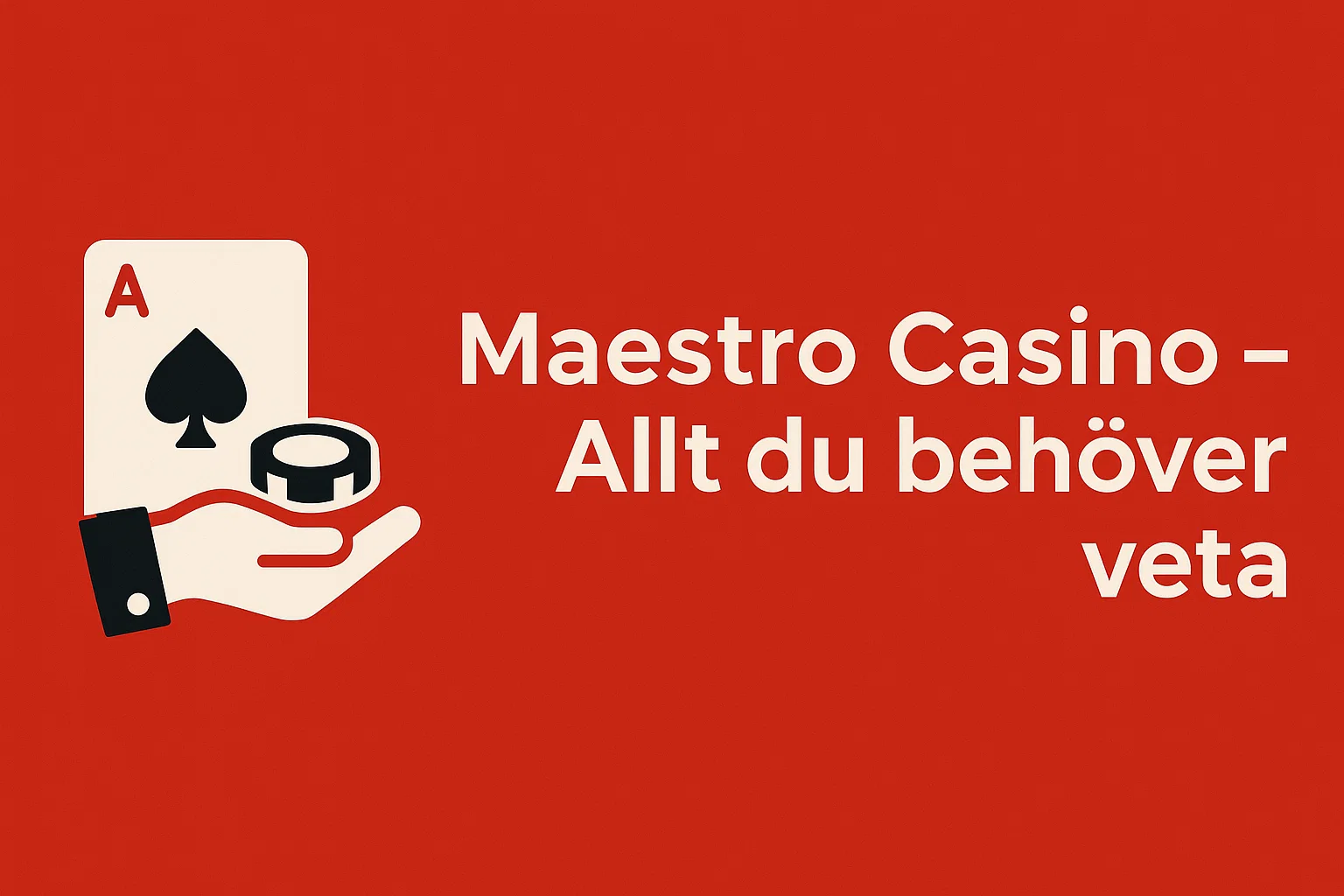 Maestro Casino – Allt du behöver veta